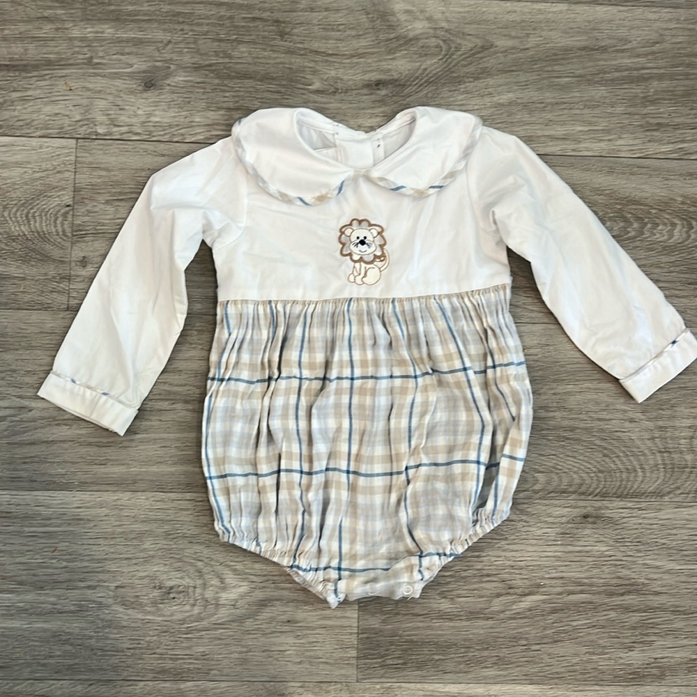 Lullaby Set Long Sleeve Lion Bubble